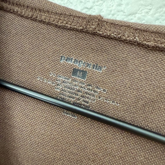 Patagonia‎ Brown Organic Cotton Pullover Hoodie Size Medium - Picture 3 of 8